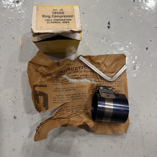 Vintage lisle 18500 piston - vintage,